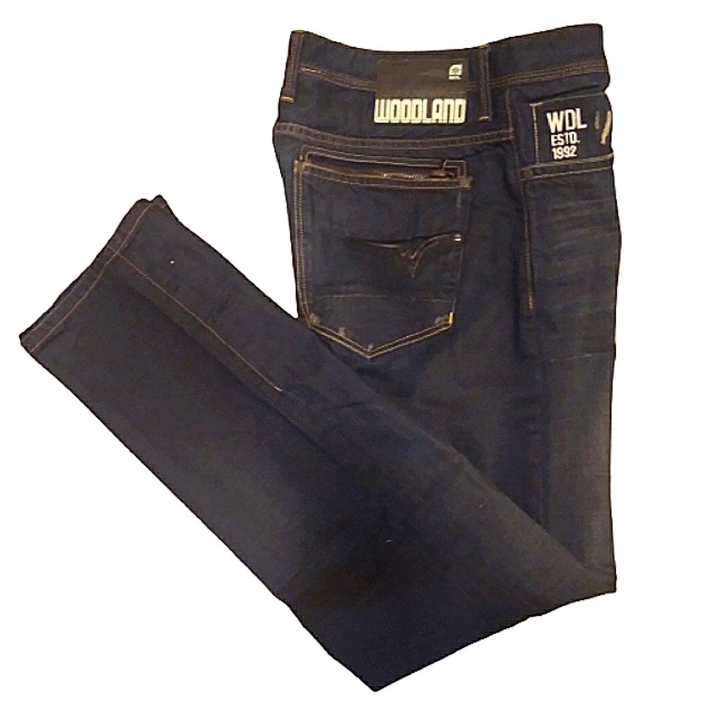 WOODLAND Straight Leg Jeans, Size: 34